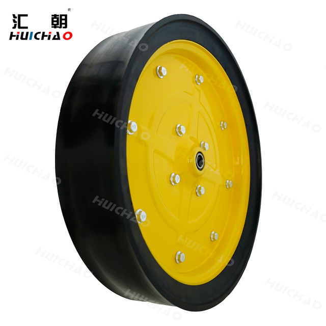 Full Spoke Gauge Wheel 400×90 with Semi-Pneumatic Tire for Planter 