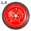 High Quality Semi-hollow Rubber Wheel with Bearings