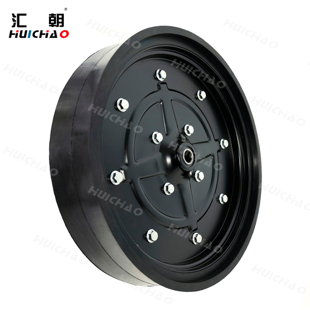 Full Spoke Gauge Wheel 360×80 with Semi-Pneumatic Tire for Planter 