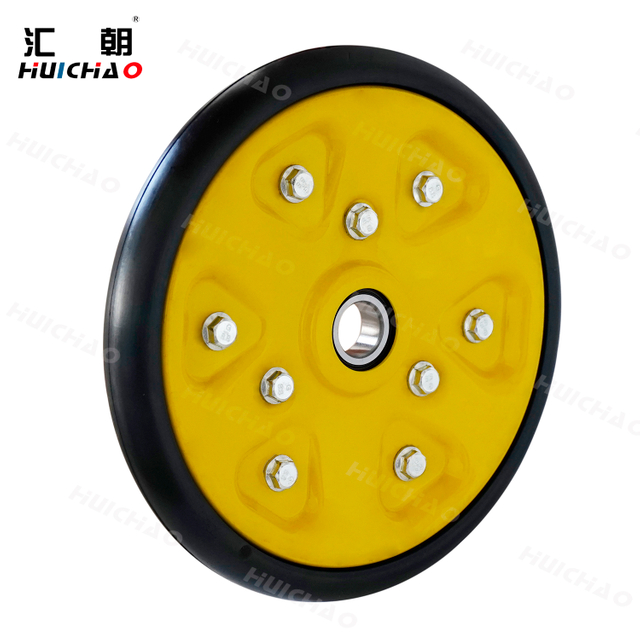 Yellow Small Seed Opener Press Wheel Assembly