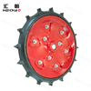 HUICHAO 2"x13" Gear Press Wheel for Row Crop Seeders