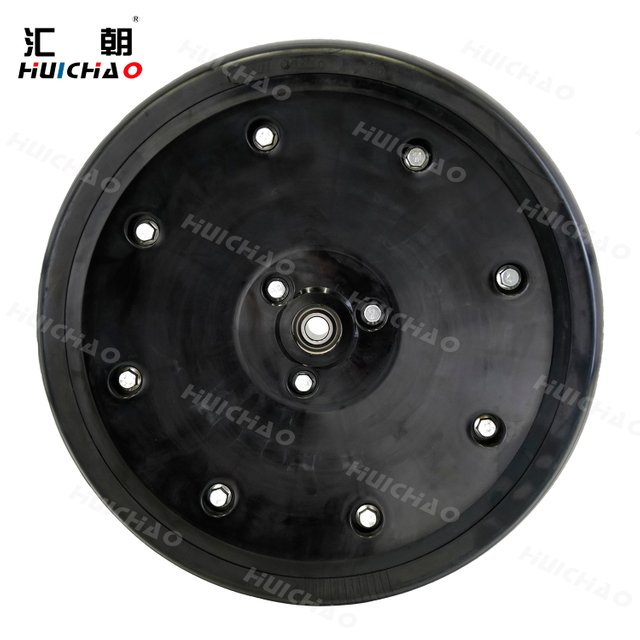 AA66604 Complete Gauge Wheel Assembly with Inner Steel Rim Half And Poly Rim Fits John Deere Planter