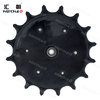 Rubber Poly Spike Closing Wheels for Seed Drill GA6434
