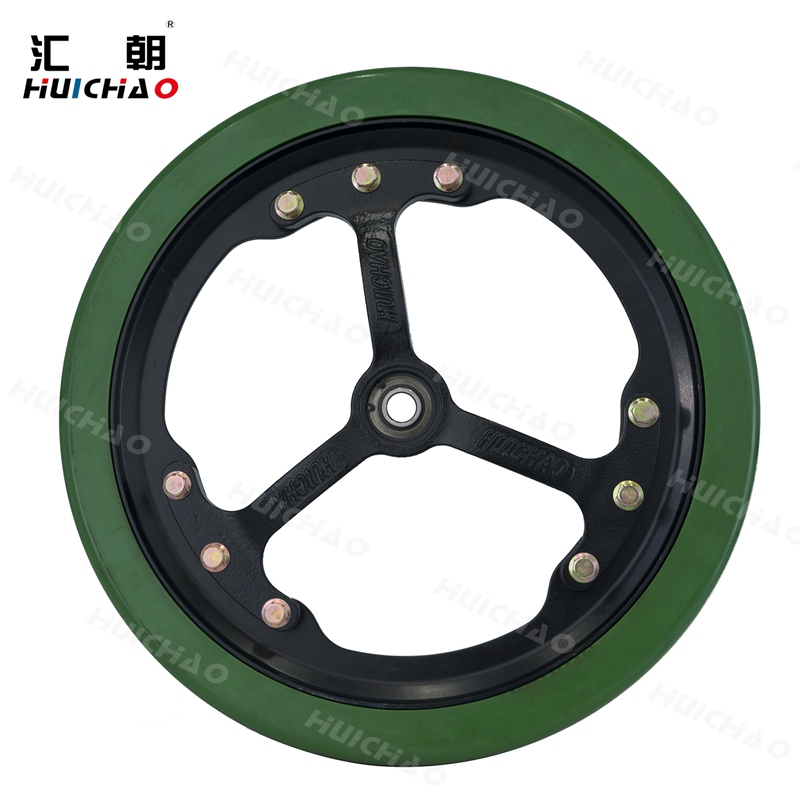 John Deer 3" Planter Polyurethane Tire Spoked Gauge Wheels Assembly for Agricultural Machinery Parts