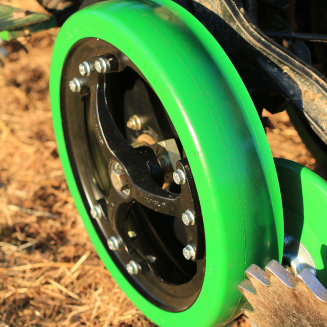 Huichao Narrow Spoked Planter Gauge Wheel Assembly With 3" Urethane Tire