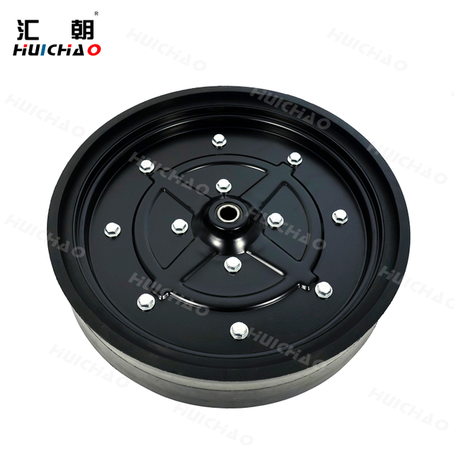 Full Spoke Gauge Wheel 360×80 with Semi-Pneumatic Tire for Planter 