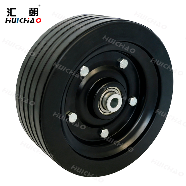 8" Rubber Gauge Wheel Assembly for Caroni Mower & Agmate Mowers
