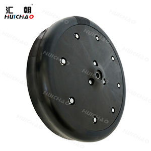 3" John Planter Narrow Gauge Wheel Assembly with Inner Steel Rim Half And Nylon Rim