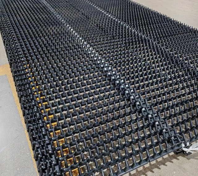Various Pitches Agricultural Machinery Parts Potato/Tomato Harvester Sieve Webs for Grimm*/Guares*