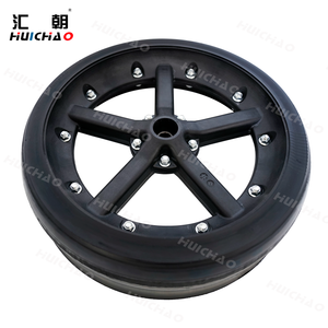 New HUICHAO Jang Seeder Parts Gauge Wheel 16*3inch Stainless Steel Planter Air Seeder No Till Drill Spare Parts