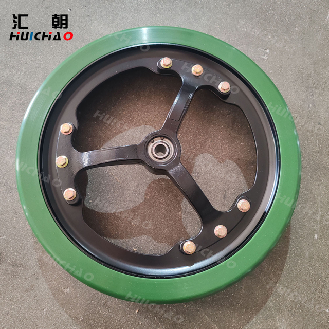 Huichao Narrow Spoked Planter Gauge Wheel Assembly With 3" Urethane Tire