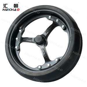New HUICHAO Agricultural Gauge Wheel Assembly 16*2.5 Inch Planter Air Seeder No-Till Drill Spare Parts Rubber Farms Stainless