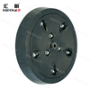 Agricultural Seed Press Wheel Assembly with 2x13 Inch Rubber Tire Fit To Seeding Machine