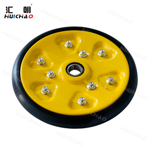 Yellow Small Seed Opener Press Wheel Assembly