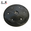 Agricultural Seeder 12x1 Inch Press Wheel Assembly With Rubber Tire Nylon Rim for Seed Drill
